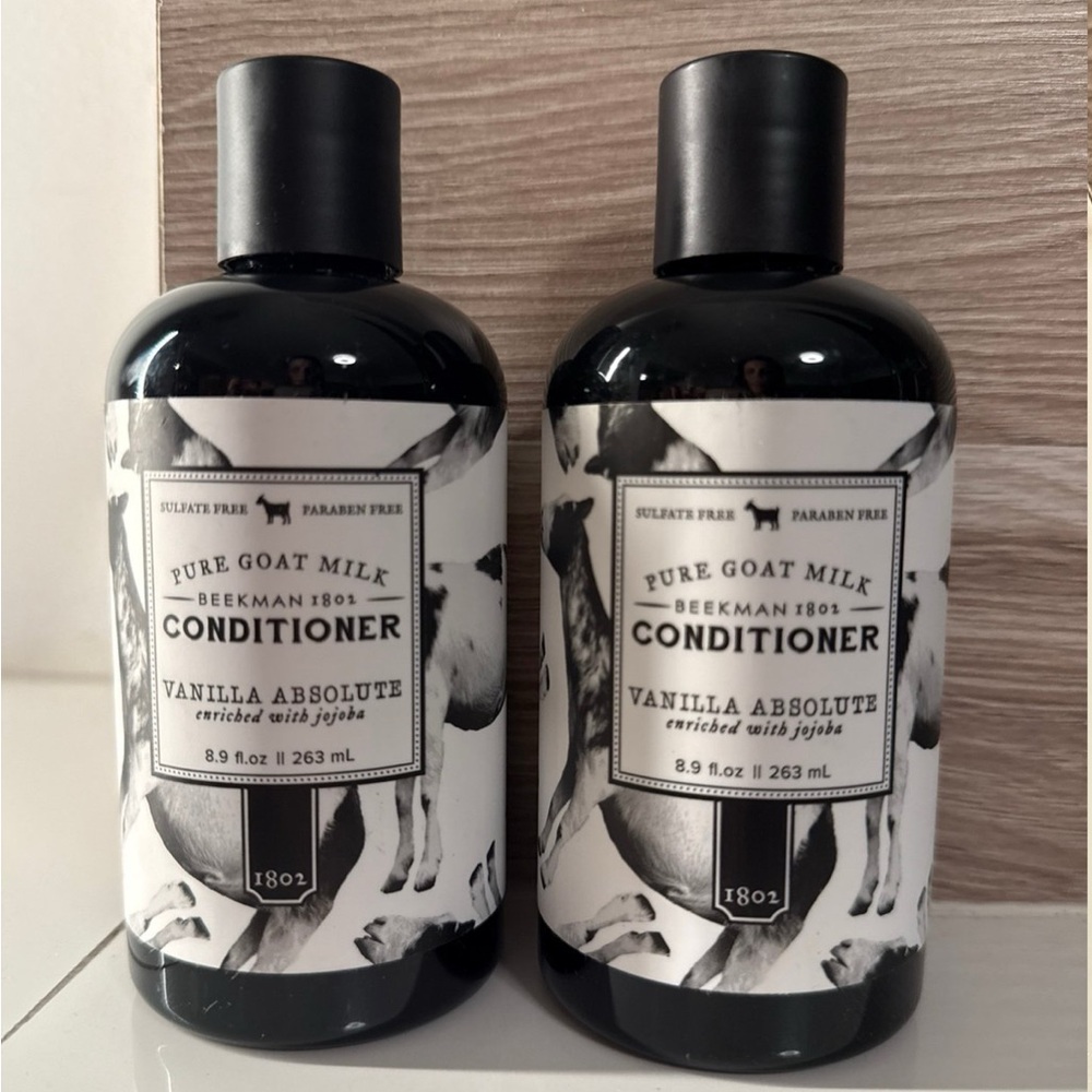 Two - Beekman 1802 Pure Goat Milk Conditioner